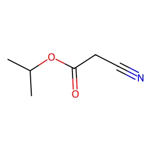 isopropyl 2-cyanoacetate structure