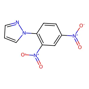 1-(2,4-Dinitrophenyl)pyrazole structure