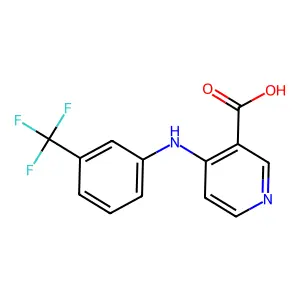 Compound C13H9F3N2O2 structure