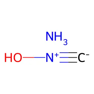Ammonium fulminate structure