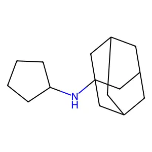 Adamantylcyclopentanamine structure