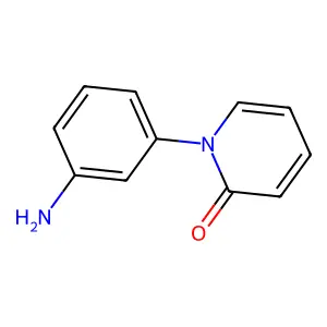 1-(3-aminophenyl)pyridin-2-one structure