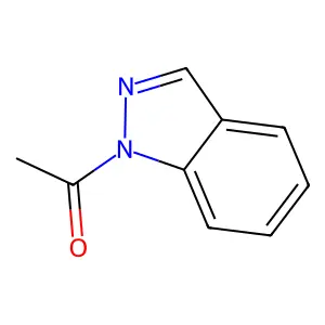 1-(1H-indazol-1-yl)ethanone structure