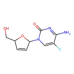 Dexelvucitabine structure