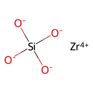 Silicic acid, zirconium(4+) salt structure