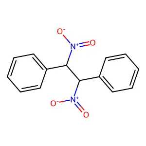 1,1'-(1,2-dinitroethane-1,2-diyl)dibenzene structure