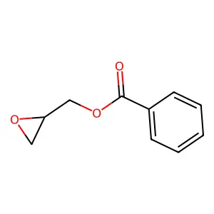 Glycidyl benzoate structure