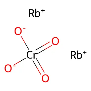 Rubidium chromate structure