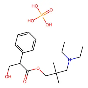AMPROTROPINE PHOSPHATE structure