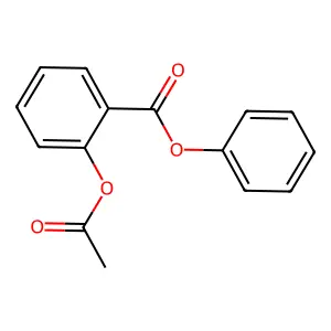 Phenyl acetylsalicylate structure