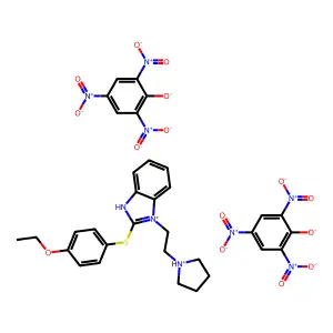 Compound C33H31N9O15S structure
