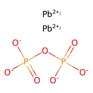 bis(lead(2+))phosphonato phosphate structure