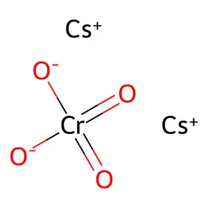 dicesiumdioxido(dioxo)chromium structure