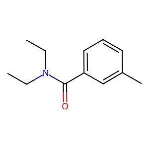 Diethyltoluamide structure