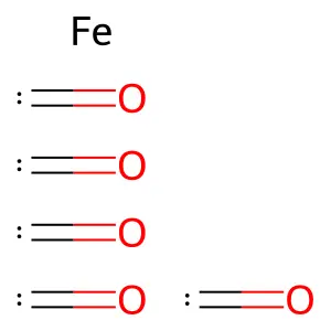 Pentacarbonyliron structure