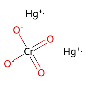 Mercury(I) chromate structure