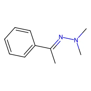 N-methyl-N-(1-phenylethylideneamino)methanamine structure