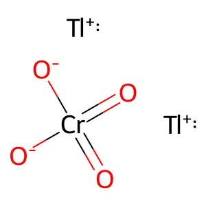 Dithallium chromate structure