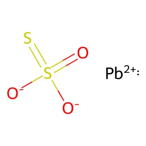 LEAD THIOSULFATE structure