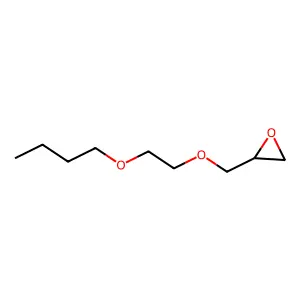 ((2-Butoxyethoxy)methyl)oxirane structure