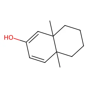 Compound C12H18O structure