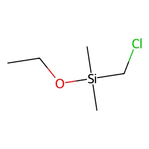 (Chloromethyl)ethoxydimethylsilane structure