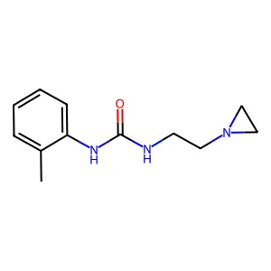 1-[2-(aziridin-1-yl)ethyl]-3-(2-methylphenyl)urea structure