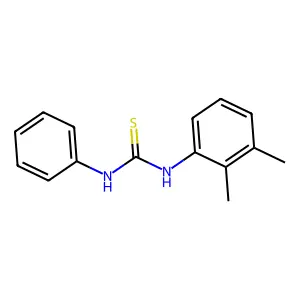 1-(2,3-dimethylphenyl)-3-phenylthiourea structure