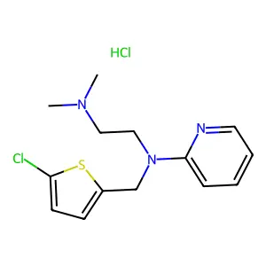 Chlorothen hydrochloride structure