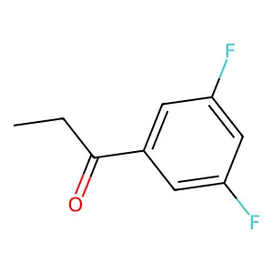 1-(3,5-difluorophenyl)propan-1-one structure