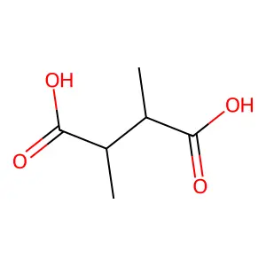 Compound C6H10O4 structure