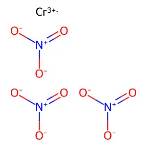 Chromic nitrate structure