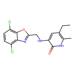 Compound C16H15Cl2N3O2 structure