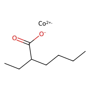 Compound C8H15CoO2+ structure
