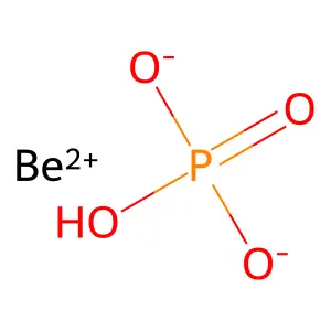 beryllium hydrogen phosphate structure