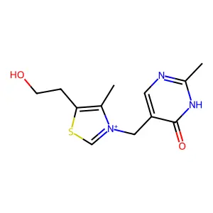 Compound C12H16N3O2S+ structure