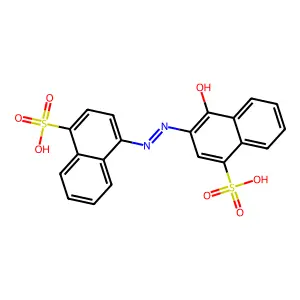 Compound C20H14N2O7S2 structure