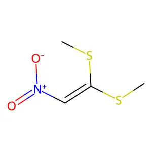 1,1-Bis(methylthio)-2-nitroethylene structure