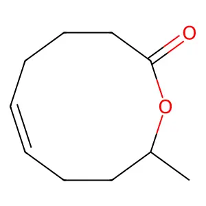 10-Methyl-3,4,5,8,9,10-hexahydro-2H-oxecin-2-one structure