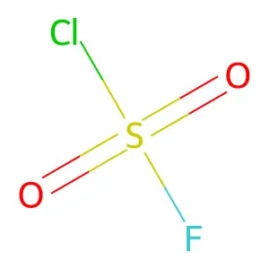 SULFURYL CHLORIDE FLUORIDE structure