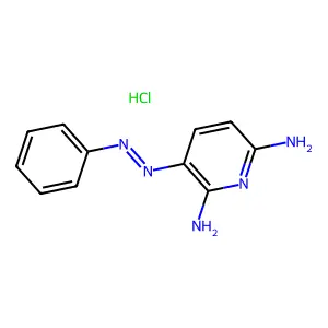 Phenazopyridine hydrochloride structure