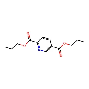 dipropyl pyridine-2,5-dicarboxylate structure