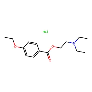 Parethoxycaine hydrochloride structure
