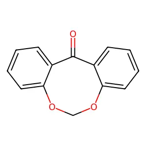 12H-dibenzo[d,g][1,3]dioxocin-12-one structure