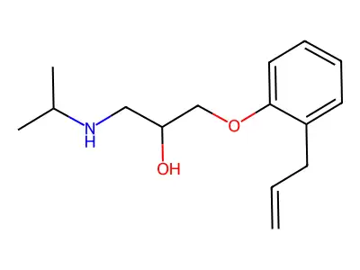 alprenolol structure