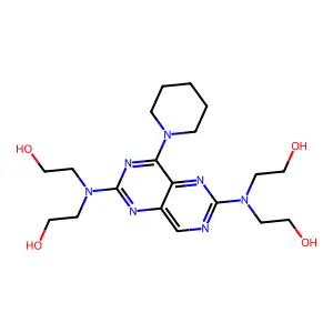 Compound C19H31N7O4 structure