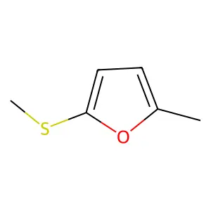 2-Methyl-5-(methylthio)furan structure