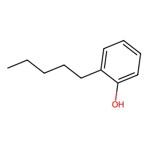 o-Pentylphenol structure