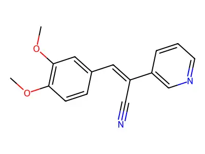 TyrphostinRG13022 structure