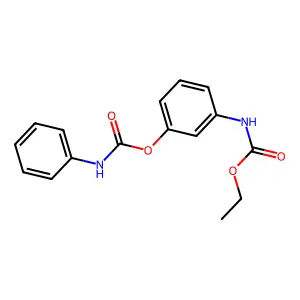 [3-(ethoxycarbonylamino)phenyl] N-phenylcarbamate structure